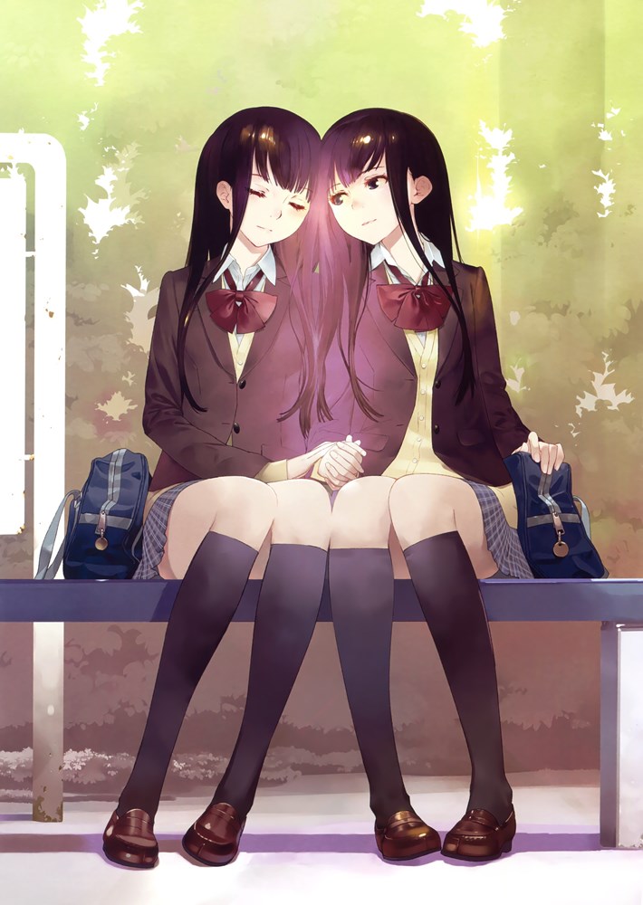 【百合】女の子同士の画像【レズ】　その２７